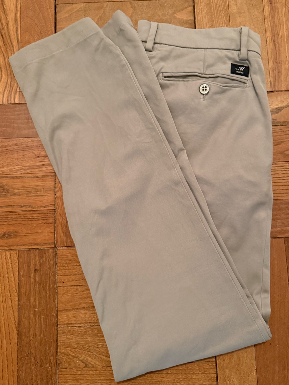 Mason’s Slim Chino Pants - Light Gray